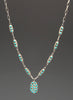 Sleeping Beauty Turquoise Pendant Necklace