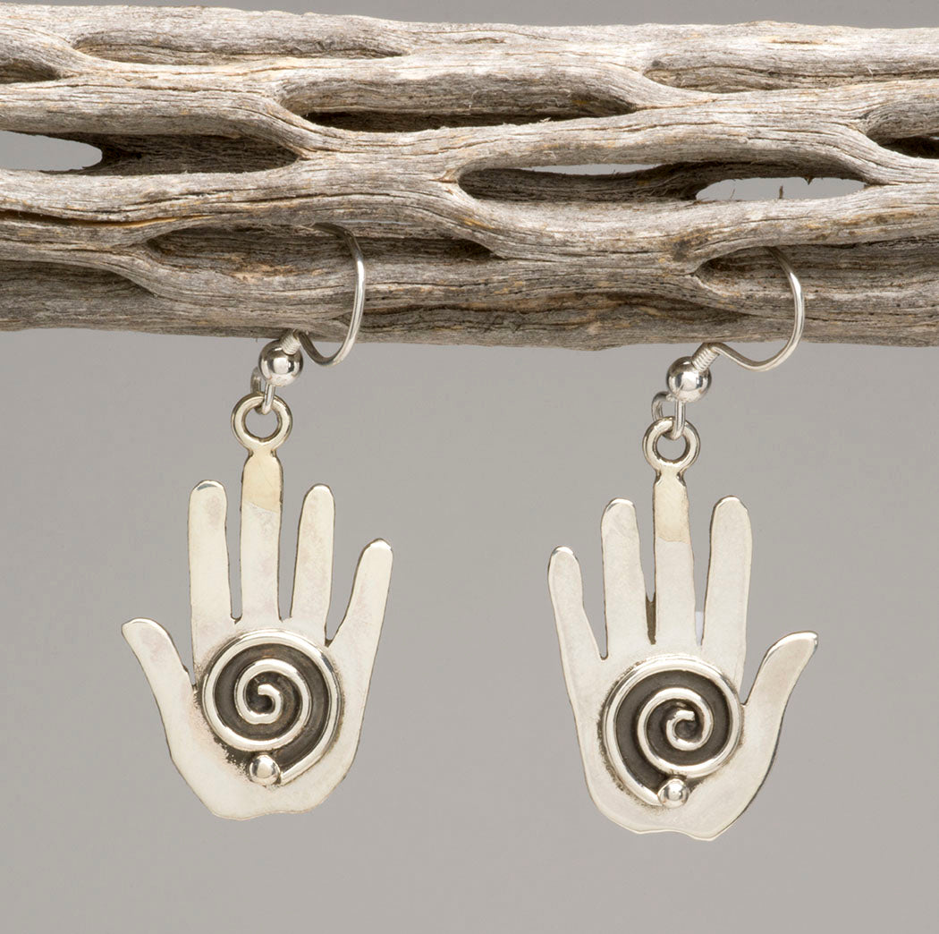 The Journey Of Life Is In Your Hands Earrings