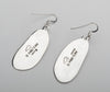 Contemporary Growing Corn Earrings Of Sterling Silver