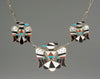 Fabled Phoenix Necklace & Earrings Set