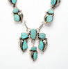 Cripple Creek Turquoise Necklace & Earrings Set