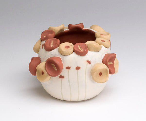 Expressive Flowers Pottery