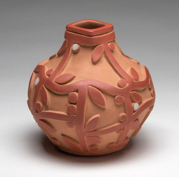 Blessing Of Springtime Carved Pottery