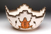 Kolowisi, Frog & Tadpole Pottery Bowl