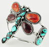 Exquisite Multi Material Dragonfly Cuff Bracelet