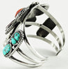Exquisite Multi Material Dragonfly Cuff Bracelet