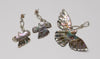 A Flock of Eagles, Pendant and Earring Set