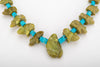 Tansanian Green Opal Frog Necklace