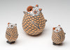 A Pottery Owl & Owlettes