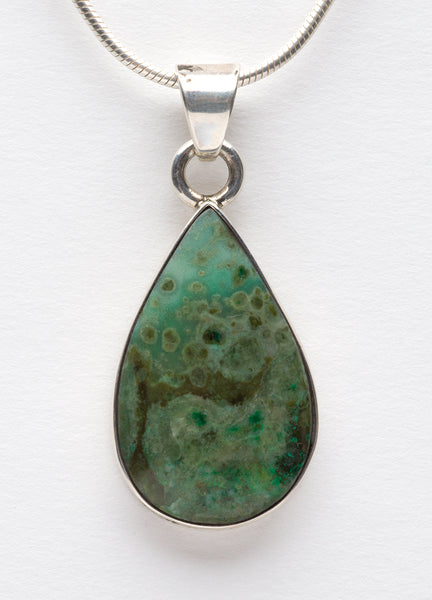 Sterling Silver & Variscite Pendant