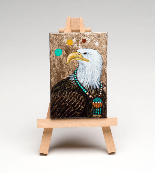 Miniature Eagle Portrait