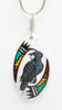 Traditional Raven Pendant