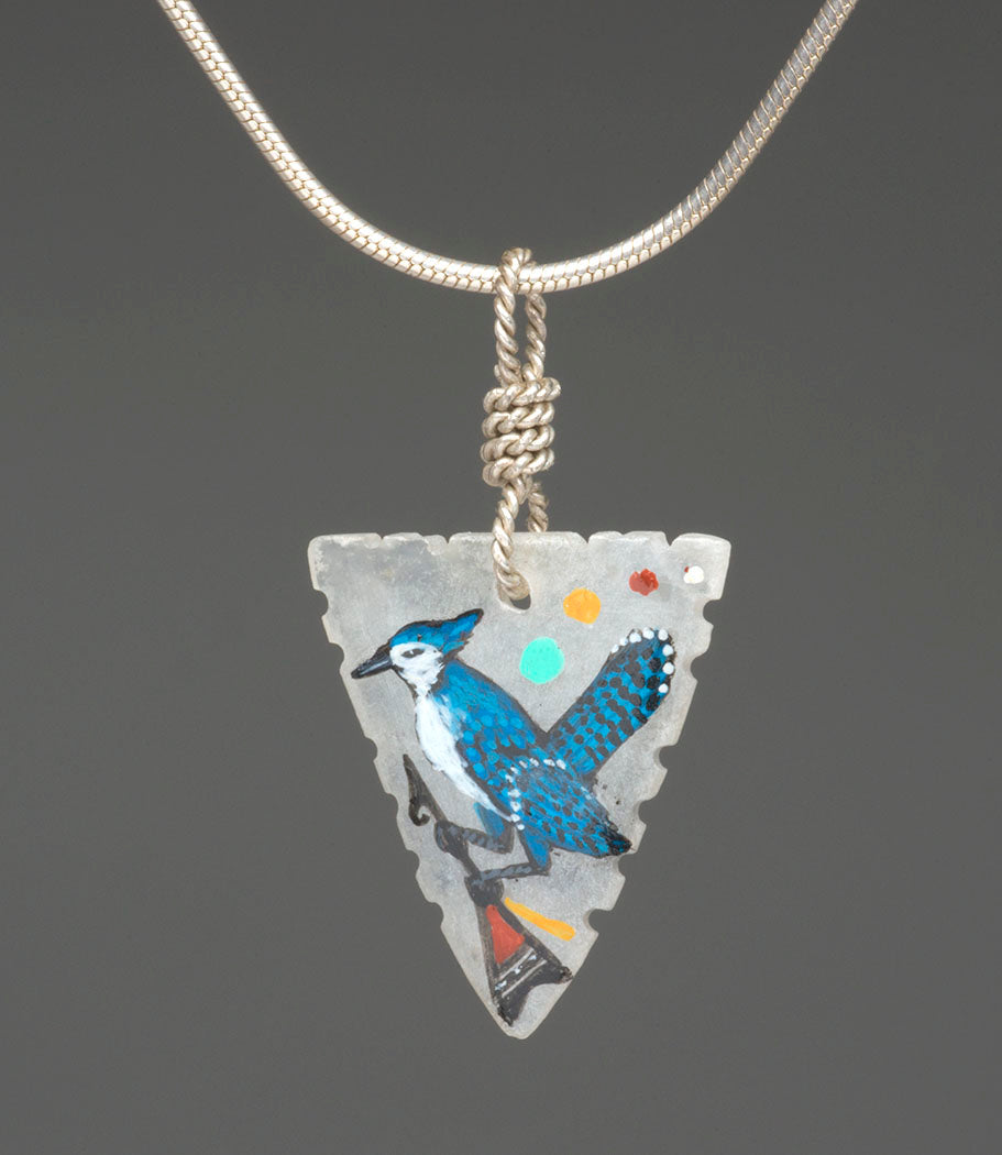 Blue Jay Pendant
