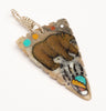 Brown Bear Travels Home Pendant