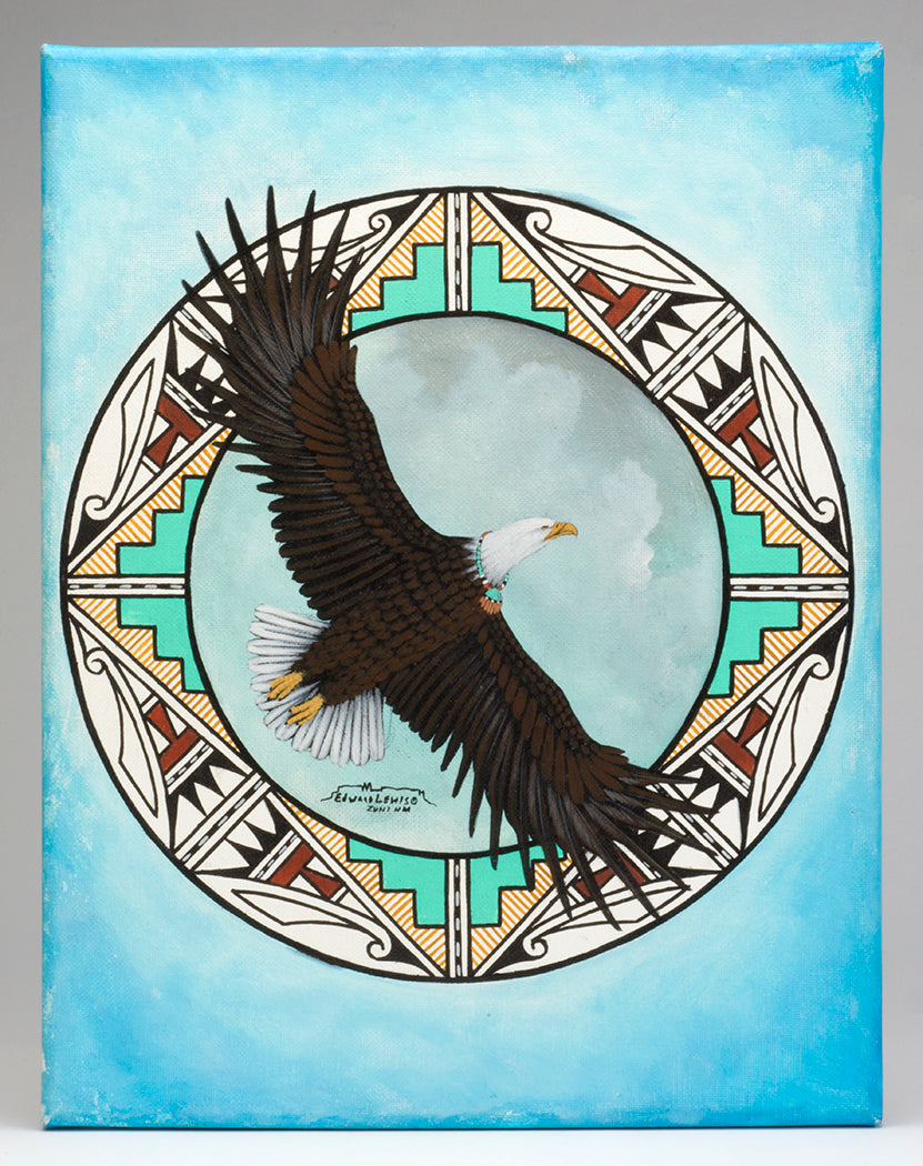 "The Clans: Eagle (K'yak'yali:kwe)" Original Painting