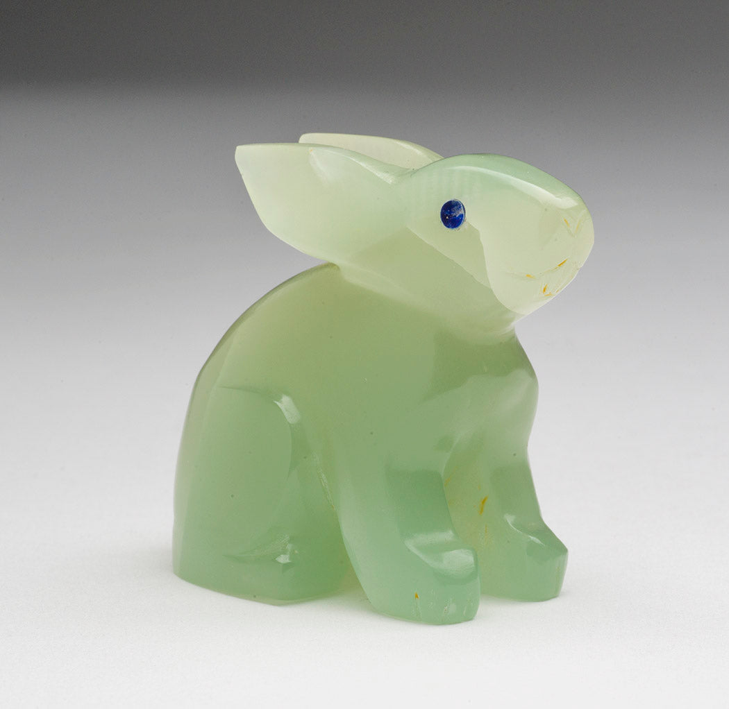 Afghani Travertine Rabbit – Keshi The Zuni Connection
