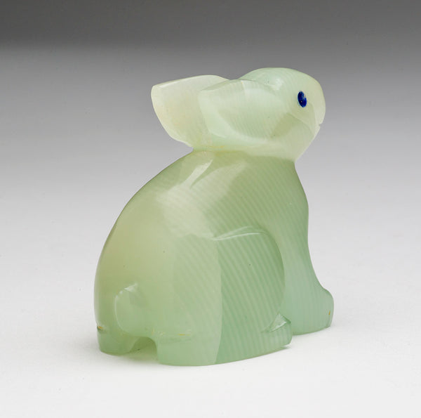 Afghani Travertine Rabbit – Keshi The Zuni Connection
