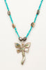 Reversible Dragonfly Pendant Necklace