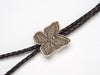 Tufa Cast Sterling Silver Butterfly Bolo Tie