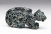 Leisurely Leopard Of Serpentine With Augite