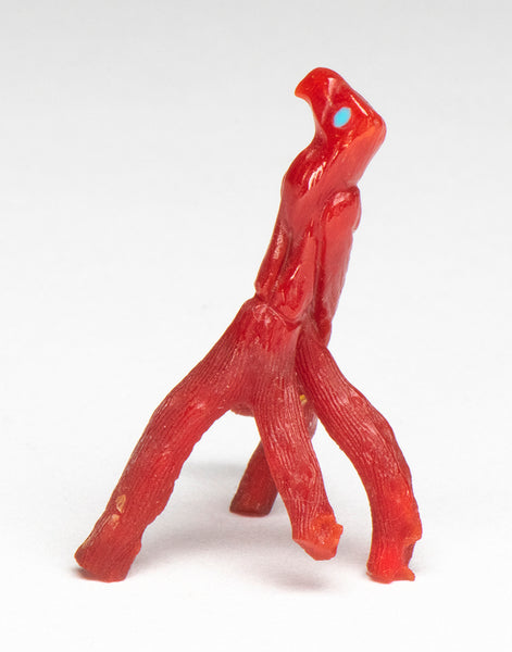 Natural Branch Red Coral Raptor