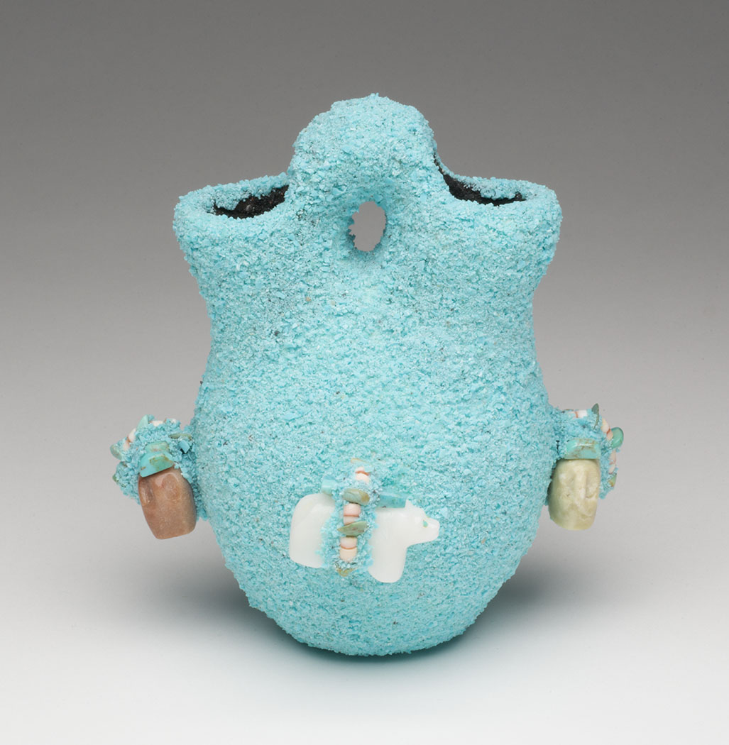 Four Bears Wedding Vase