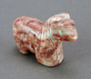 A Raspberry Alabaster Donkey
