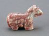 A Raspberry Alabaster Donkey