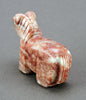 A Raspberry Alabaster Donkey