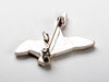 Flying Mallard Pin/Pendant