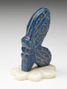 Beauteous Butterfly Of Lapis On Marble Base