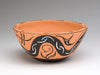 Water Serpent & Dragonfly Pottery Bowl