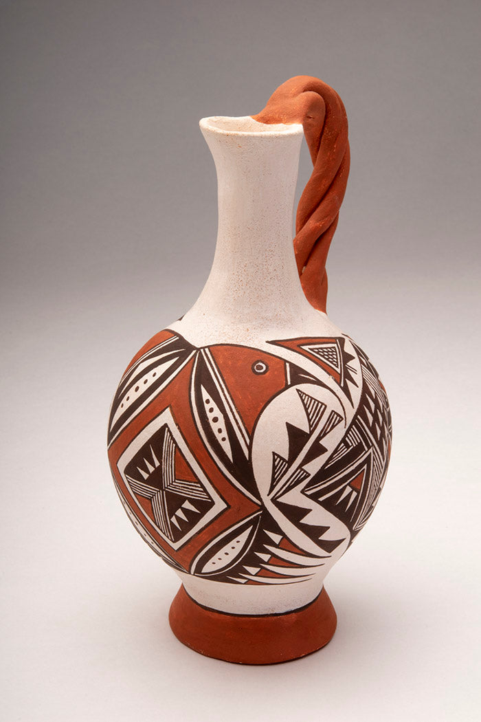 Traditional Bird Pottery Vase