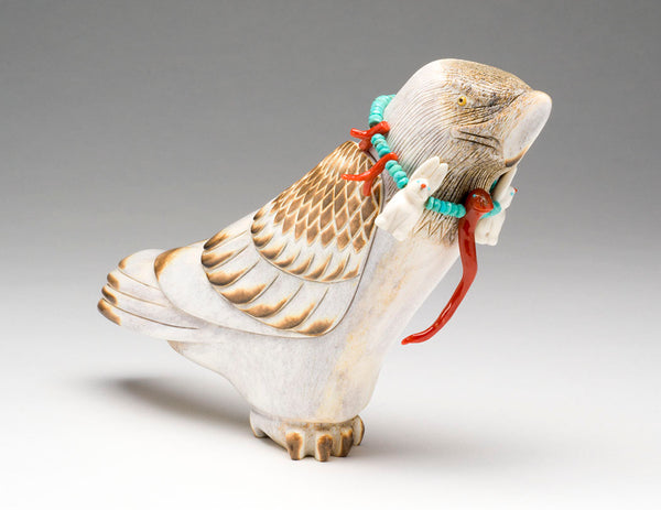 Grand Eagle With Prey Necklace