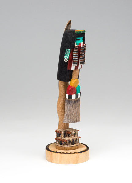 "Red Beard Rain Dancer, Spirit From The Kiva" Katsina Doll