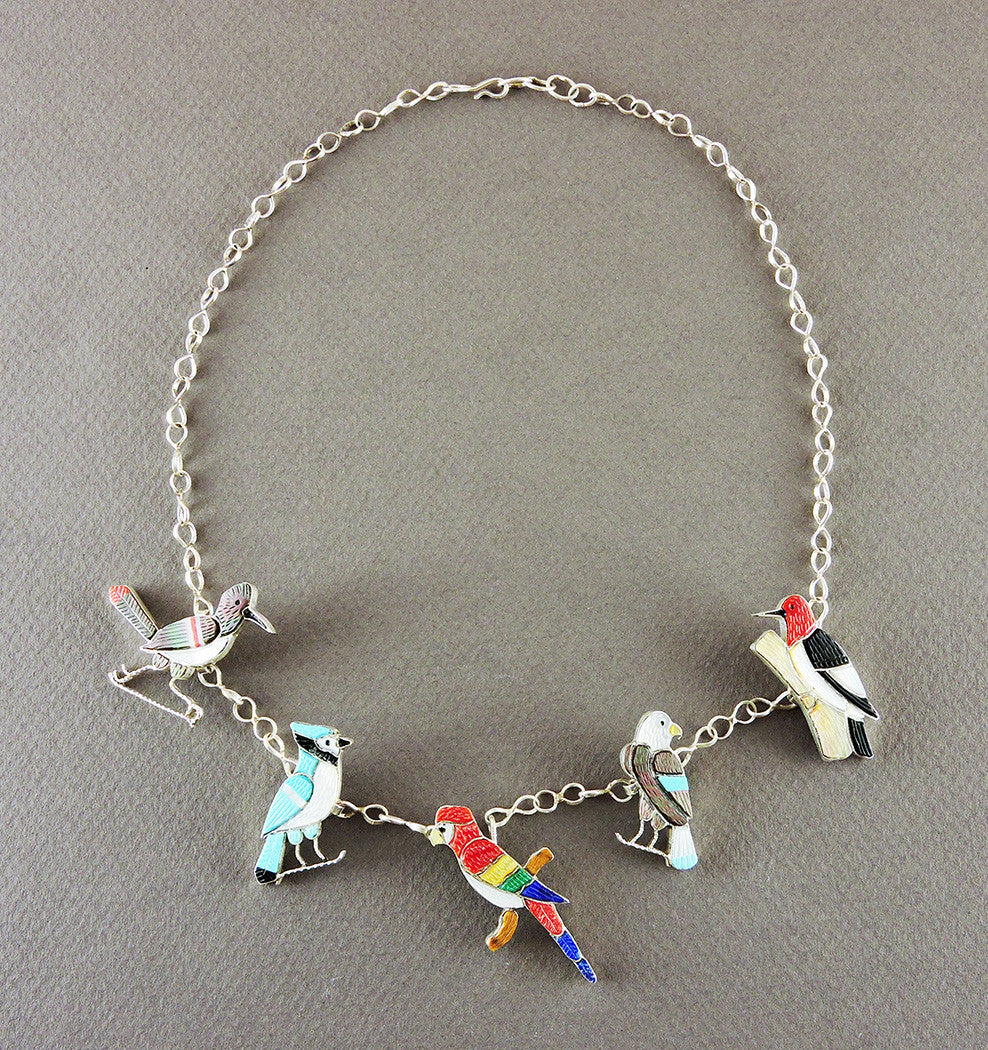 Feathered Friends Necklace
